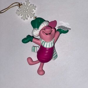 Disney Multicolor Piglet from Pooh Grolier President's Edition Christmas Ornamen